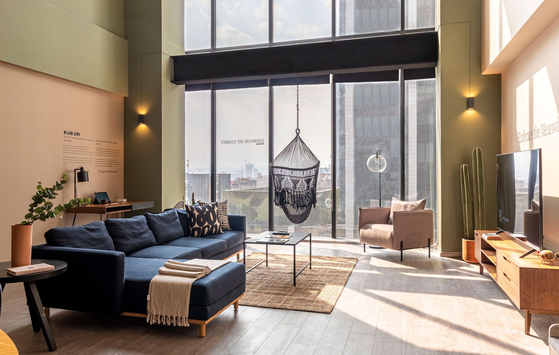 Furnished Apartment in Juarez neighborhood, Casa Magenta. / By Kukun