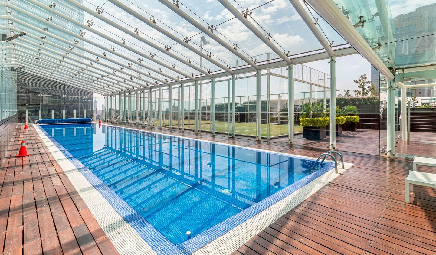 Apartments with pools in Mexico City. / Kukun