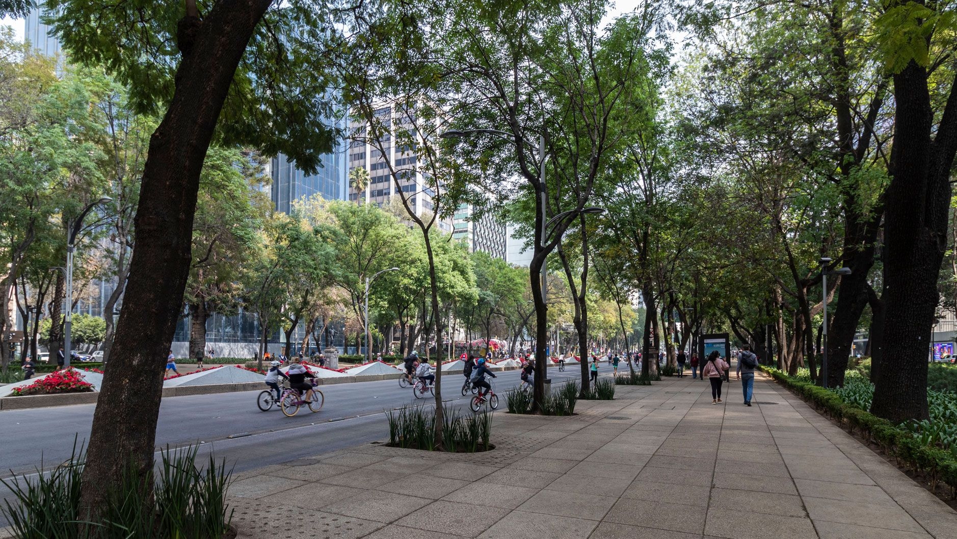 Paseo de la Reforma Avenue, Mexico City / Kukun