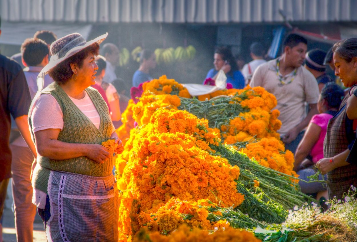 Mercado de Jamaica in Mexico City. / SM