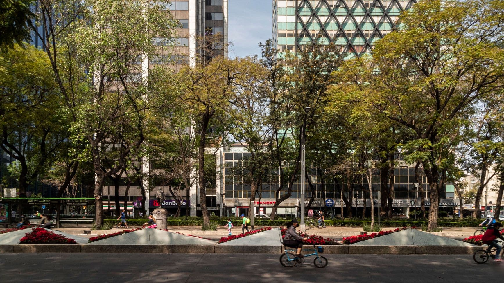Centros financeiros em destaque: Zona Rosa e Chapultepec